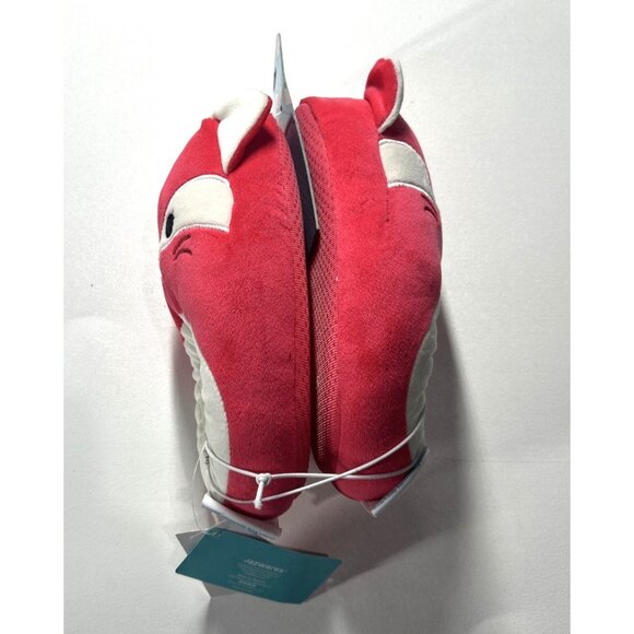 Squishmallows Girls Slippers Plush Lightweight Red Fifi the Fox Size 11-12 NEW - Picture 2 of 7
